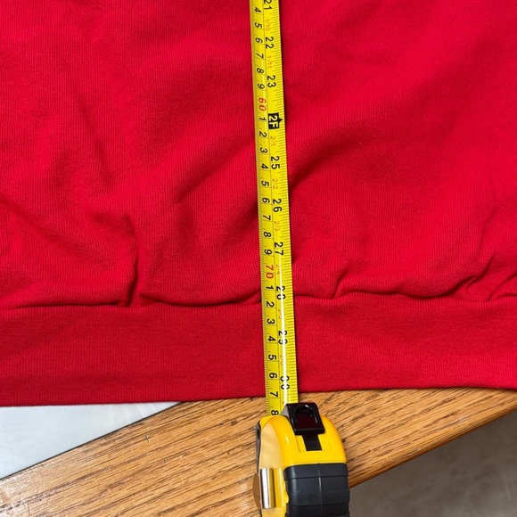 Delta Red Crewneck Sweatshirt with Titans Logo - Picture 6 of 6